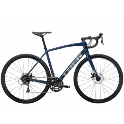 Bicicletta Trek Domane AL 2 Disc - Gloss Mulsanne Blue/Matte Trek Black 2022/23