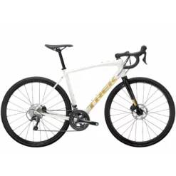 Bicicletta Trek Domane AL 4 Disc - Era White/Carbon Smoke 2022/23