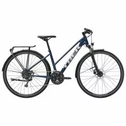 Bicicletta Trek Dual Sport 2 Equipped Stagger - Mulsanne Blue 2022