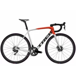 Bicicletta Trek Emonda SL 6 Pro Di2 - Quicksilver/Radioactive Red 2023