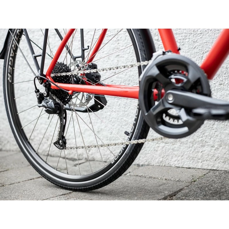 Bicicletta Trek FX 2 Disc Equipped - Satin Viper Red 2023 9 Bicicletta Trek FX 2 Disc Equipped - Satin Viper Red 2023 - immagine 7