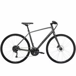 Bicicletta Trek FX 2 Disc - Satin Lithium Grey 2023