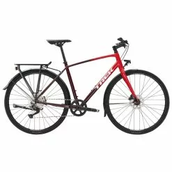 Bicicletta Trek FX 3 Disc Equipped - Viper Red To Cobra Blood Fade 2023