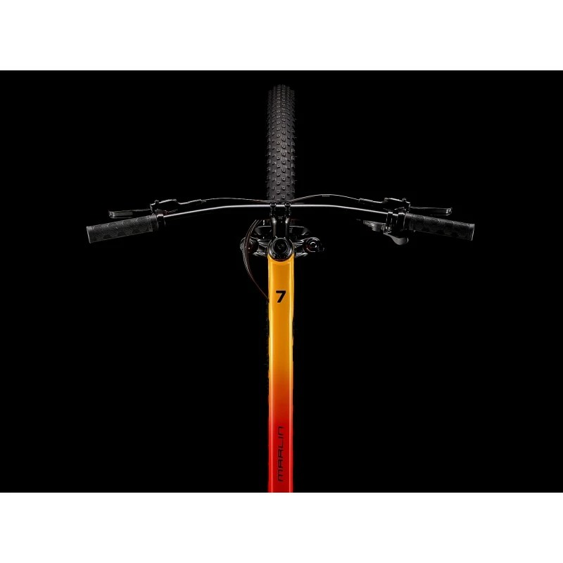 Bicicletta Trek Marlin 7 - Marigold To Radioactive Red Fade 2022 9 Bicicletta Trek Marlin 7 - Marigold To Radioactive Red Fade 2022 - immagine 7