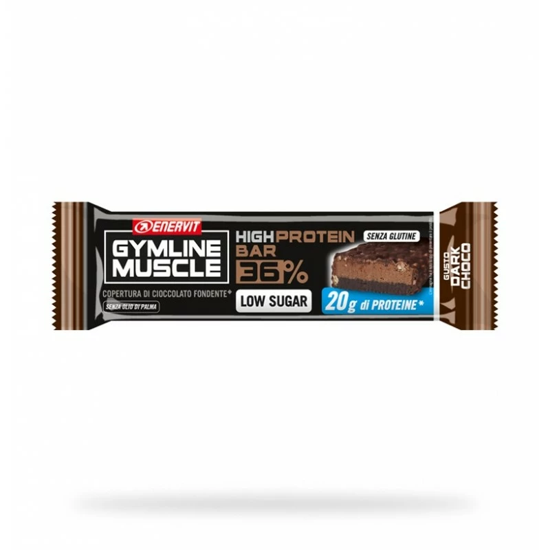 Enervit High Protein Bar 36% Dark Choco Gymline 3 Enervit High Protein Bar 36% Dark Choco Gymline