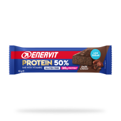 Enervit Protein Bar 50% - 20 G Protein Dark Choco 40 Gr.