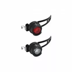 Luci Bontrager Glo/Ember Light Set Black