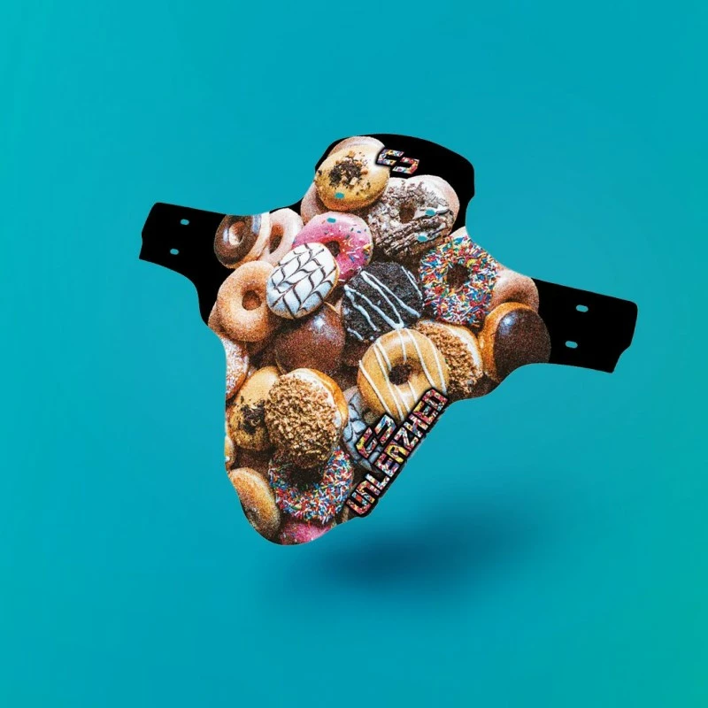 Parafango Unleazhed Mudguard M01 Crazy More Donuts 3 Parafango Unleazhed Mudguard M01 Crazy More Donuts