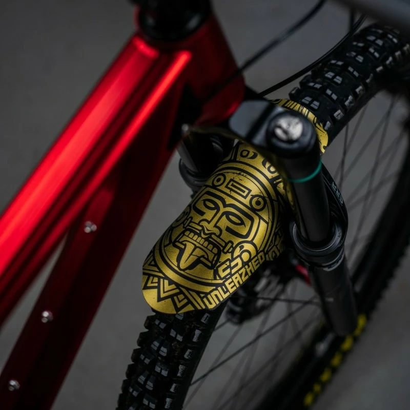 Parafango Unleazhed Mudguard M01 Eldorado Gold 5 Parafango Unleazhed Mudguard M01 Eldorado Gold - immagine 3