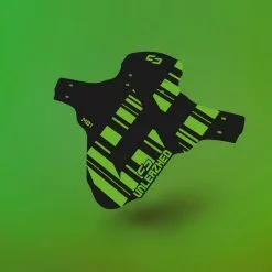 Parafango Unleazhed Mudguard M01 Logo Green