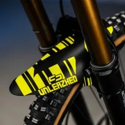 Parafango Unleazhed Mudguard M01 Logo Yellow -Vendite BICICLETTE parafango unleazhed mudguard m01 logo yellow 2