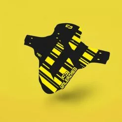 Parafango Unleazhed Mudguard M01 Logo Yellow