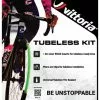 Vittoria Kit Tubeless Road Tg. S (25mm) -Vendite BICICLETTE vittoria kit tubeless road tg s 25mm